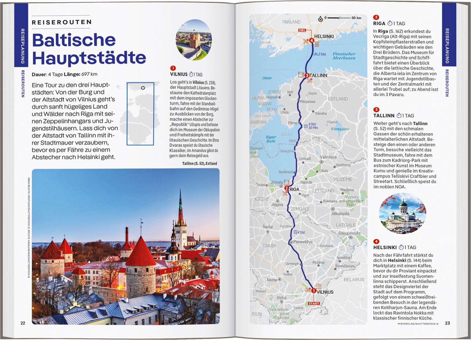 LONELY PLANET Reiseführer Estland, Lettland & Litauen