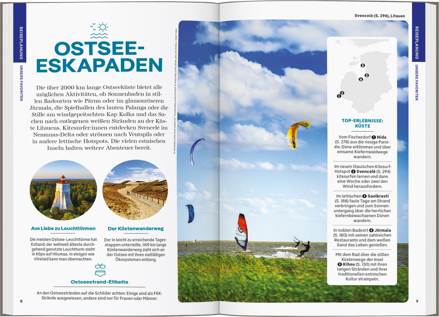 LONELY PLANET Reiseführer Estland, Lettland & Litauen