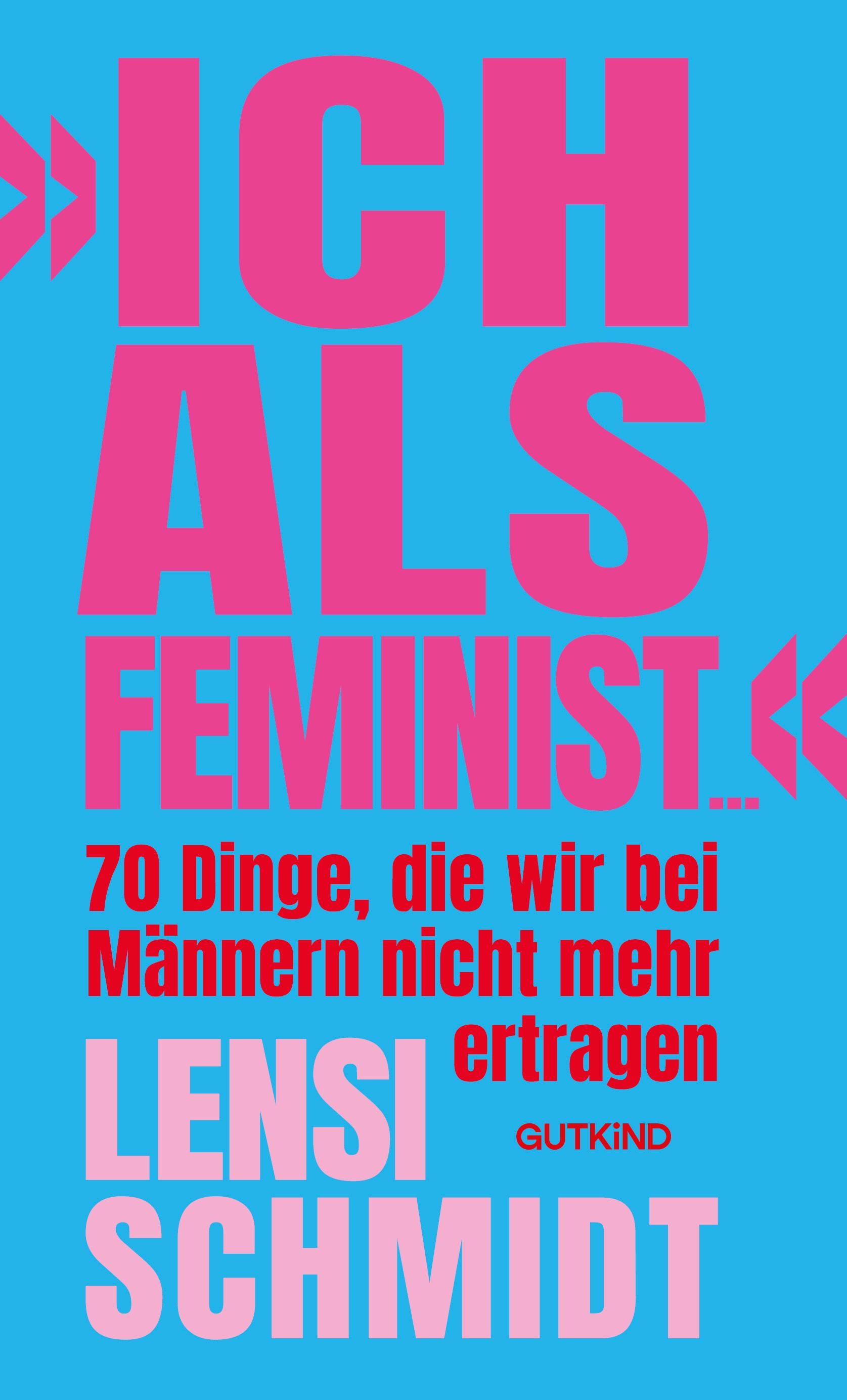 'Ich als Feminist ...'