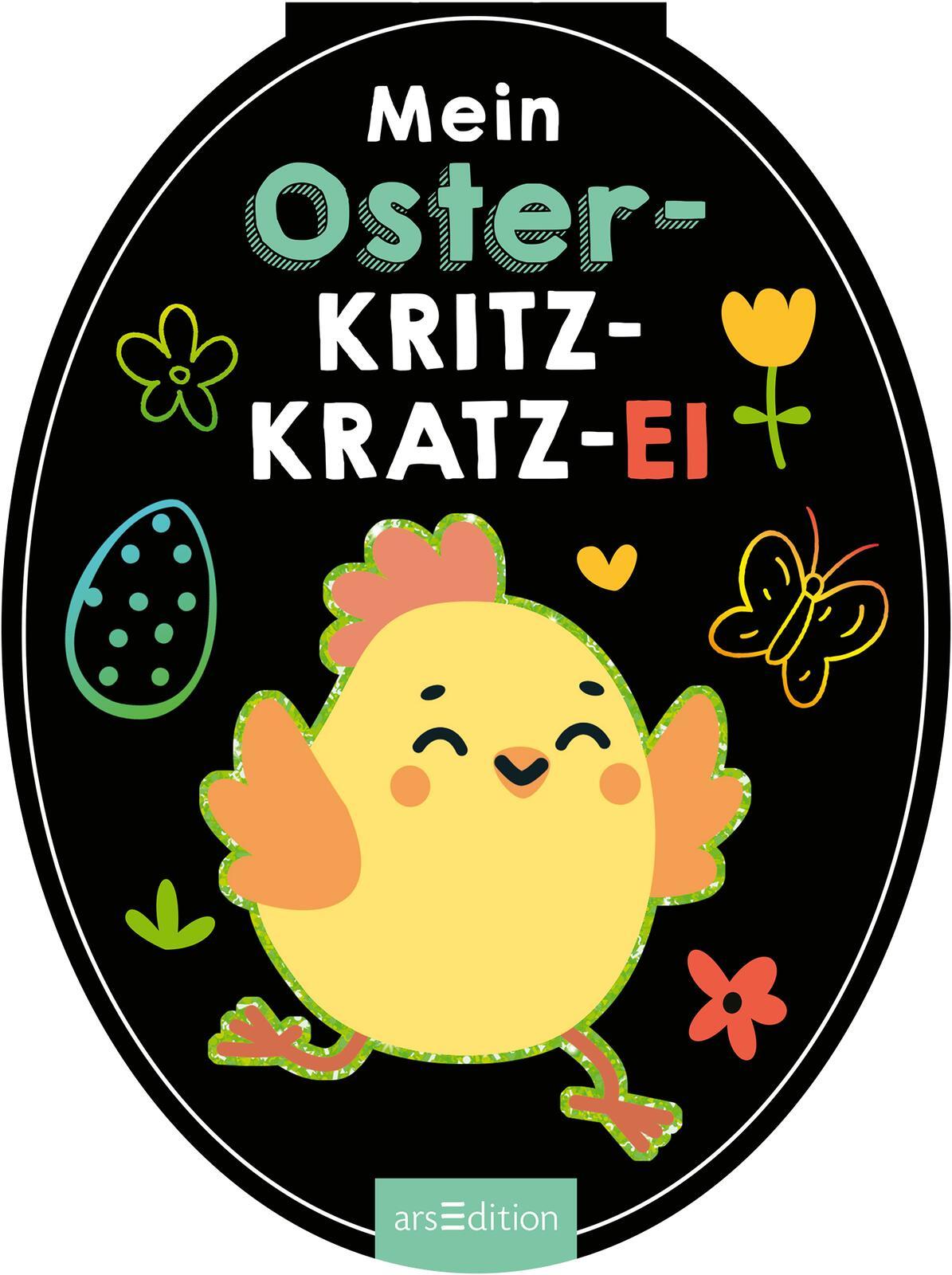 Mein Oster-Kritzkratz-Ei