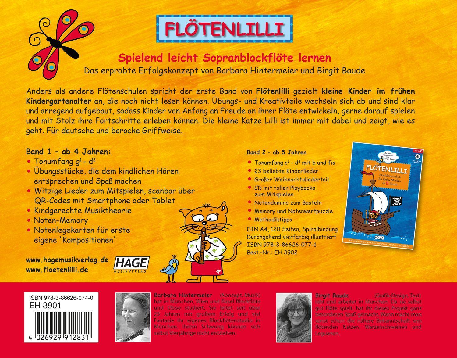 Flötenlilli, Sopranblockflötenschule1