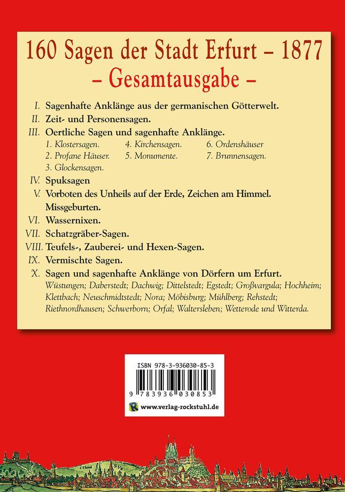 Sagenbuch der Stadt Erfurt