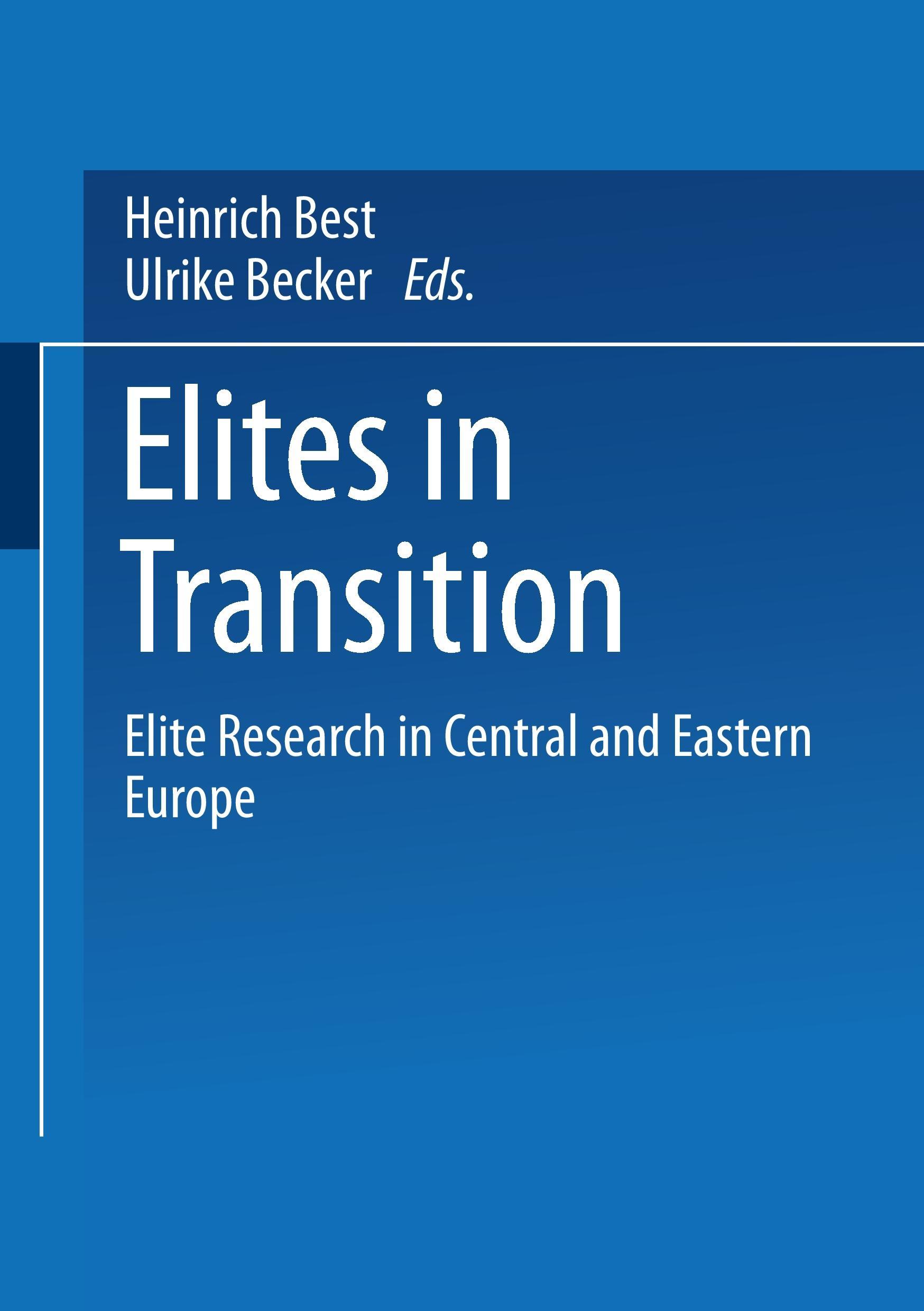 Elites in Transition