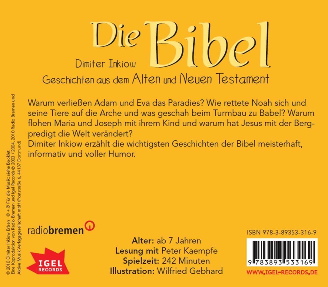 Die Bibel. Geschichten aus dem Alten und Neuen Testament