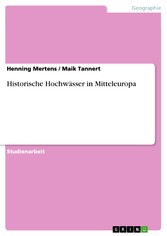 Historische Hochwässer in Mitteleuropa