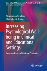 Increasing Psychological Well-being in Clinical and Educational Settings