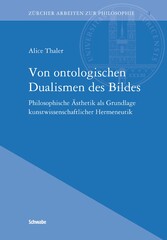 Von ontologischen Dualismen des Bildes