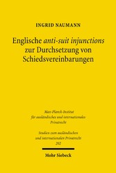 Englische anti-suit injunctions zur Durchsetzung von Schiedsvereinbarungen