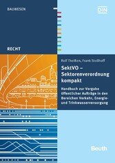 SektVO - Sektorenverordnung kompakt