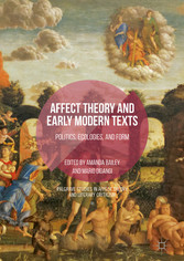 Affect Theory and Early Modern Texts