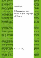 Ethnographic texts in the Ba??ari language of Oman