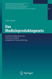 Das Medizinproduktegesetz